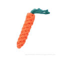 Carrot bite rope pet toy dog